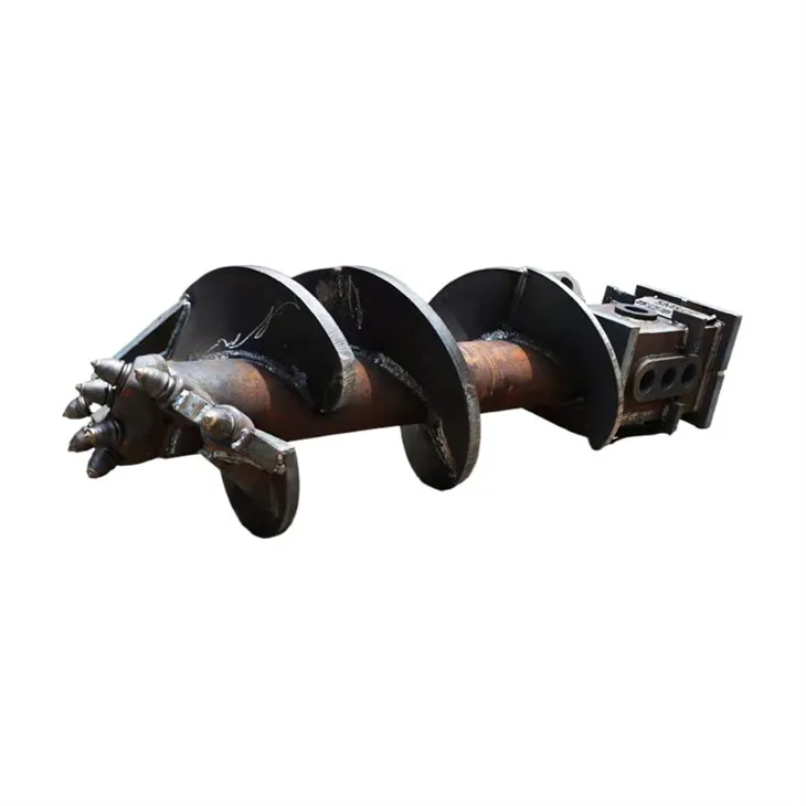 Double Spiral Rock Drilling Auger